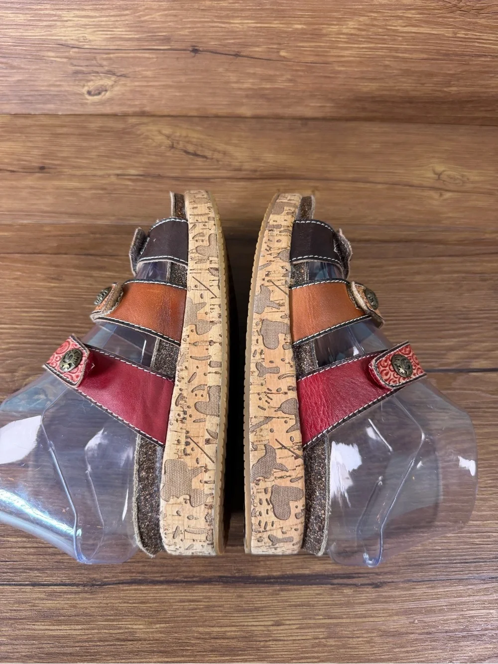 L’artiste‎ Spring Step ‘Keena’ Slides Sandals Women’s Size 6 (36) Slip-On Shoes
